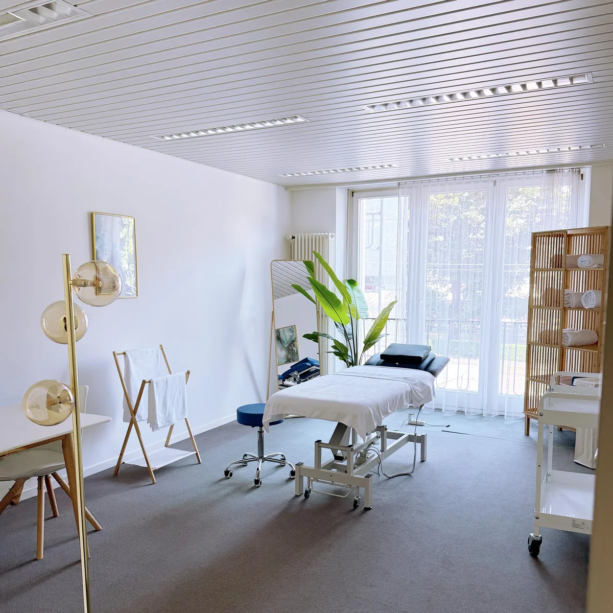 Praxisraum des Massage Zentrum Sempach